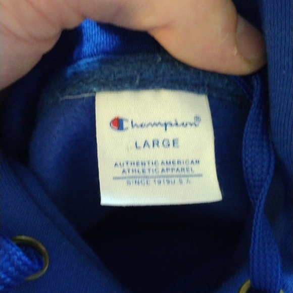 Large men's champion pullover - Picture 3 of 4